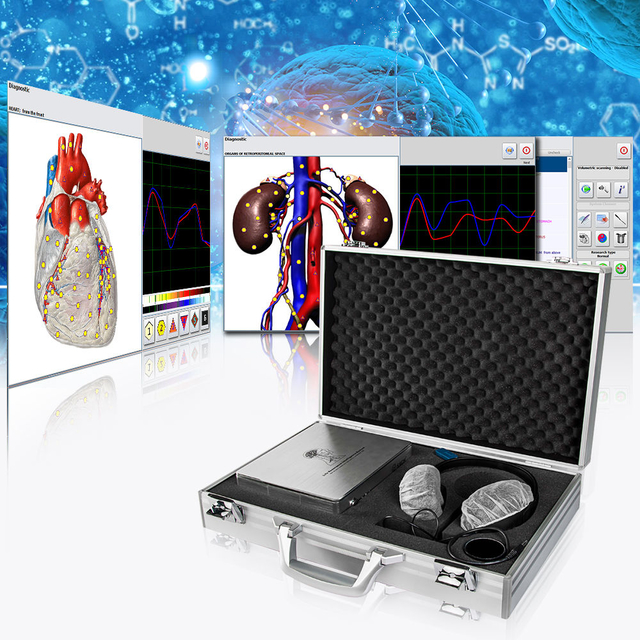 Metapathia GR Hunter NLS Diagnosis and Therapy Metatron Hunter 4025 System Bioresonance NLS Analyzer