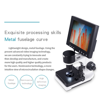 High Definition Video Electron Microscope/ Blood Capillary Digital Microcirculation Microscope