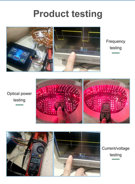 medical red light brain massage helmet 810nm infrared neuron recovery stimulation helmet