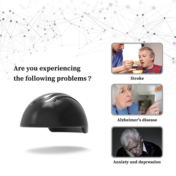 Home Clinic Use Nir Photobiomodulation Brain Helmet Disease Treatment 810nm